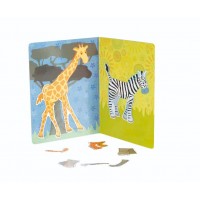 Puzzle magnetic cu animale