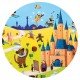 Puzzle observatie 54 piese Djeco - Povesti renumite Puzzle observatie 54 piese Djeco - Povesti renumite
