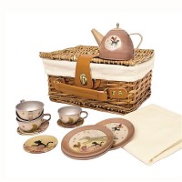 Set de joaca ceai in cos picnic Egmont Toys - Muzicantii din Bremen
