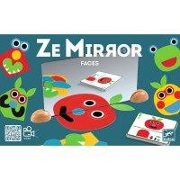 Set creativ cu oglinzi Djeco Ze mirror Faces