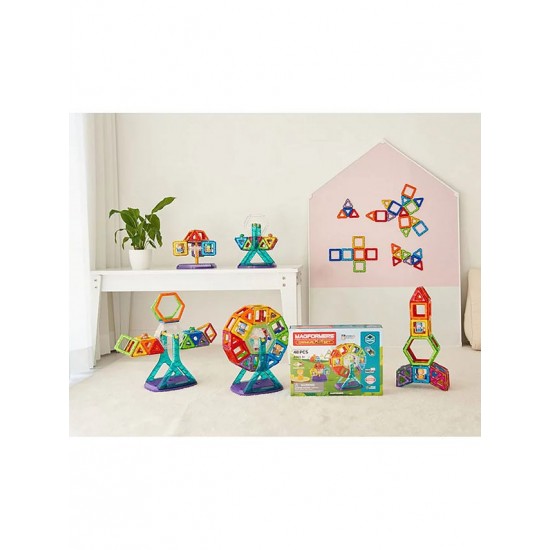 Set magnetic de construit Magformers, Carnival Plus, 48 piese