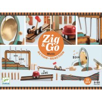 Set de constructie trasee Zig and Go Djeco - Muzica