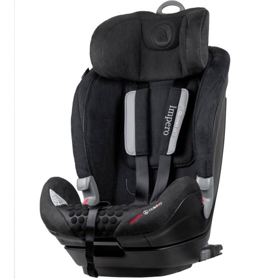 Scaun auto Impero cu Isofix si Top Tether 9-36 Kg Black Coletto