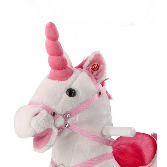 Unicorn balansoar pentru copii cu sunete Adam Toys