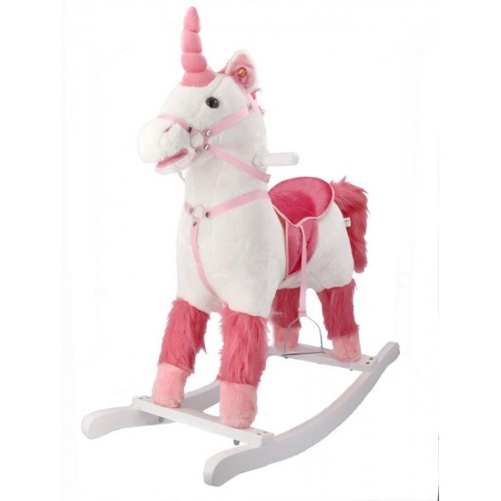 Unicorn balansoar pentru copii cu sunete Adam Toys