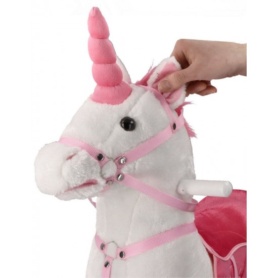 Unicorn balansoar pentru copii cu sunete Adam Toys