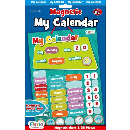 Calendar magnetic 20x26 cm Fiesta Crafts