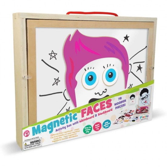 Cutie de activitati  - Chipuri magnetice Fiesta Crafts