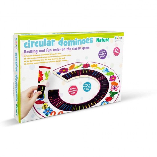 Joc Domino Circular Natura Fiesta Crafts FCT-2928