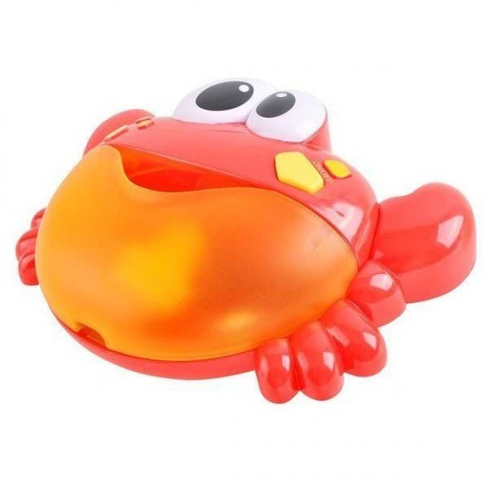 Jucarie de baie Crab cu baloane muzicale de sapun Iso Trade