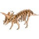 Kit constructie lemn si argila - Triceratops Fiesta Crafts