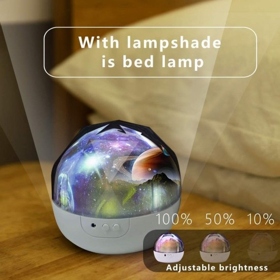 Lampa de veghe si proiector Diamond Bambinice