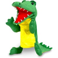 Marioneta de mana Crocodil Fiesta Crafts
