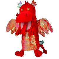 Marioneta de mana Dragonul Rosu Fiesta Crafts