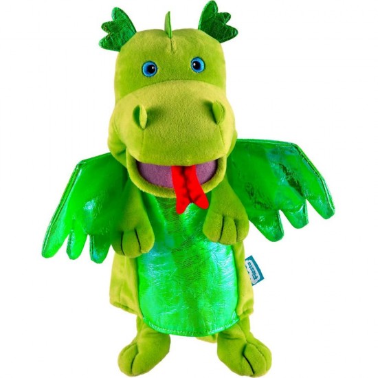 Marioneta de mana Dragonul Verde Fiesta Crafts