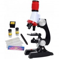 Microscop educativ pentru copii cu LED, 3 functii de marire si accesorii Cosmolino