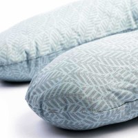 Perna pentru gravide si alaptat Comfort 170 cm cu poliester Womar Zaffiro AN-PK-17N Mint Leaves