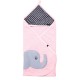 Prosop de baie cu broderie Elefant 80x80 Womar Zaffiro AN-ZE-80