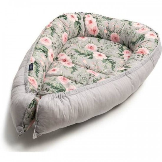 Baby nest cu 2 fete Baby Nest  Womar Zaffiro AN-BN-02 Flowers