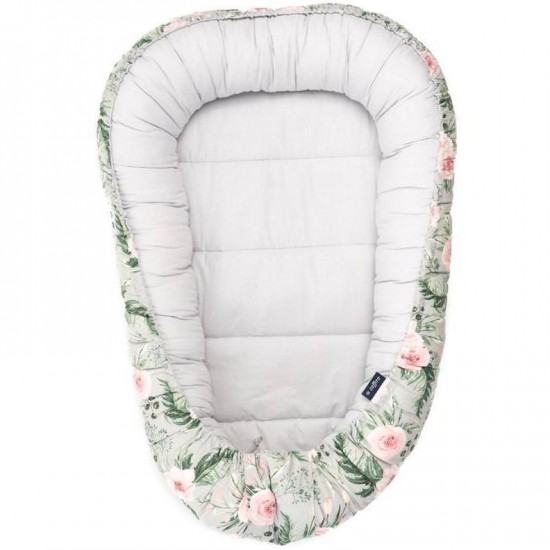 Baby nest cu 2 fete Baby Nest  Womar Zaffiro AN-BN-02 Flowers