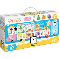 Puzzle Food Truck 23 piese 98x33cm Banana Panda