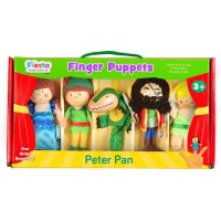 Set 5 marionete pentru deget Peter Pan Fiesta Crafts FCT-2377