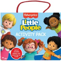 Set carti de colorat cu stickere Fisher Price Little People Activity Pack Alligator