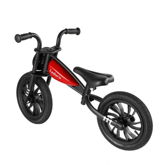 Bicicleta fara pedale Balance Bike QPlay Feduro Rosu