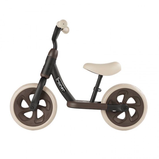 Bicicleta fara pedale Balance bike QPlay Trainer Negru