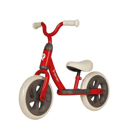 Bicicleta fara pedale Balance bike QPlay Trainer Rosu