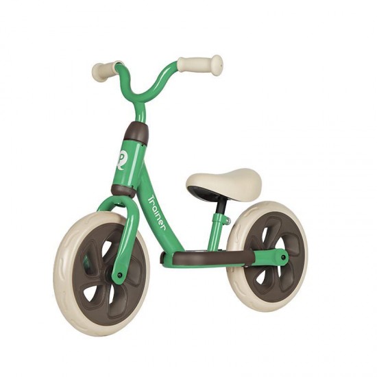 Bicicleta fara pedale Balance bike QPlay Trainer Verde