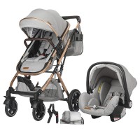 Carucior ultracompact 3 in 1 Coccolle Ravello Moonlit Grey