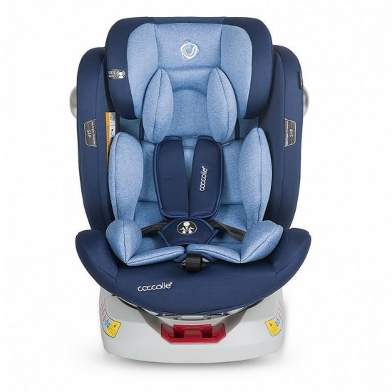 Scaun auto cu Isofix 0-36 kg rotativ Coccolle Nerio Celestial Blue