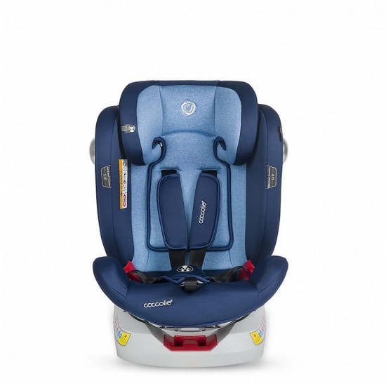 Scaun auto cu Isofix 0-36 kg rotativ Coccolle Nerio Celestial Blue