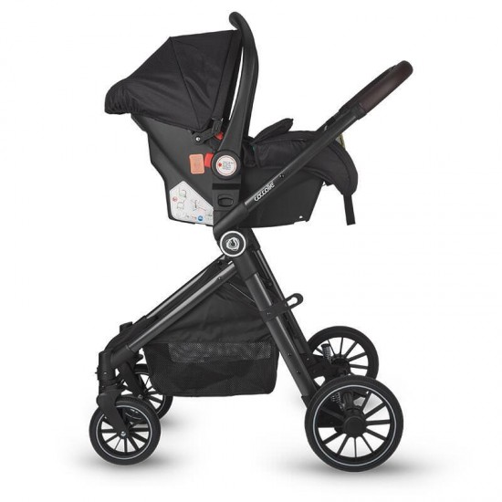 Carucior 3 in 1 transformabil Coccolle Ago Diamond black