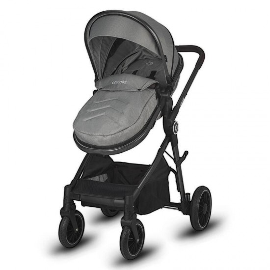 Carucior 3 in 1 transformabil Coccolle Ago Neutral grey