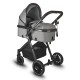 Carucior 3 in 1 transformabil Coccolle Ago Neutral grey