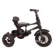 Tricicleta cu roti de cauciuc Qplay Rito Rubber Gri