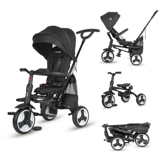 Tricicleta ultrapliabila Coccolle Spectra Plus Jet Black Tricicleta ultrapliabila Coccolle Spectra Plus Jet Black