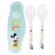 Set 2 linguri cu cutie de transort Mickey Disney