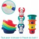 Jucarie de baie Mini Monkeys Ludi