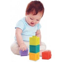 Set 5 cuburi constructie bebe Ludi