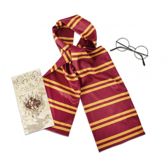 Accesorii Harry Potter - Esarfa, ochelari si harta