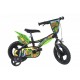 Bicicleta copii 12 inch Dinozaur T-Rex