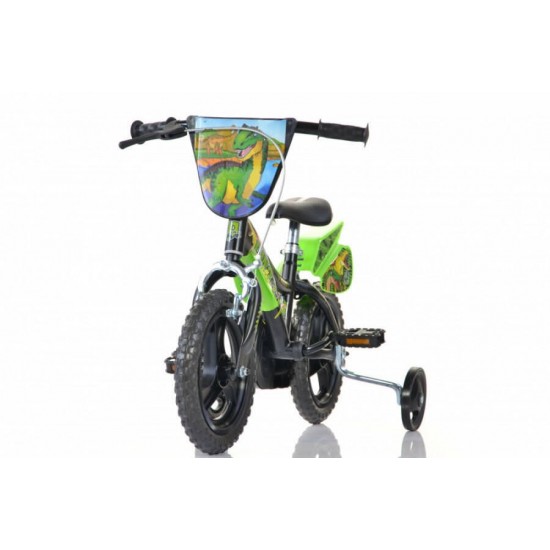 Bicicleta copii 12 inch Dinozaur T-Rex