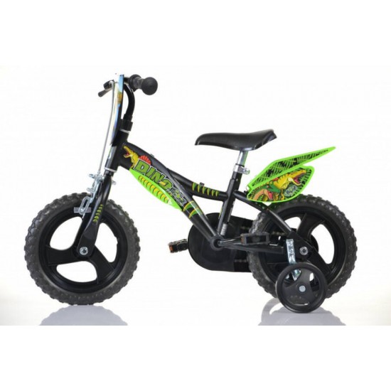 Bicicleta copii 12 inch Dinozaur T-Rex