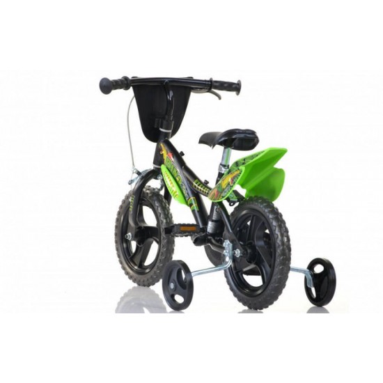 Bicicleta copii 12 inch Dinozaur T-Rex