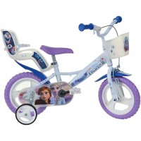Bicicleta pentru fetite Frozen 12 inch Dino Bikes