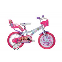 Bicicleta copii 16 inch Barbie Dino Bikes
