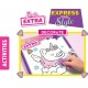 Carte de colorat cu activitati Barbie  - Stilul tau